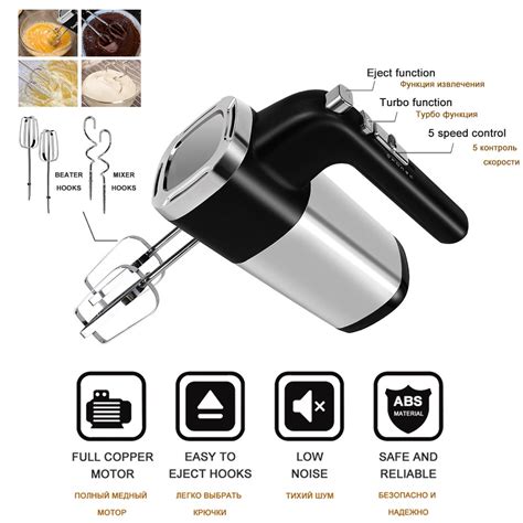 Jual Egg Beater Hand Mixer Mx Pengaduk Adonan Kue Kecepatan Turbo