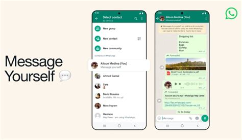 Whatsapp Rolls Out Message Yourself Feature For Ios And Android Users