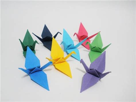 Origami como fazer o pássaro Tsuru de papel Cursos a Distância CPT