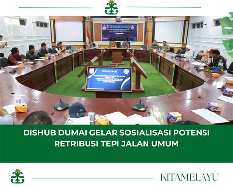 Dishub Dumai Gelar Sosialisasi Potensi Retribusi Tepi Jalan Umum KITA