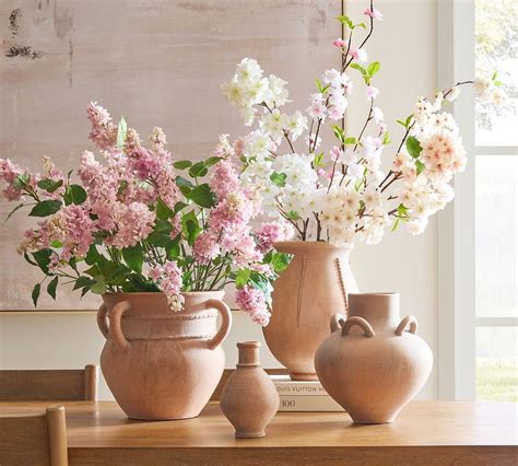 Halldale Terracotta Vase Collection Pottery Barn