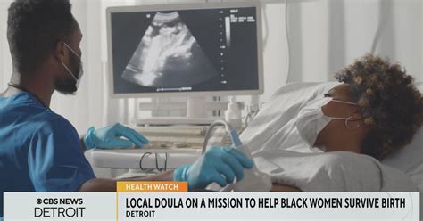 Metro Detroit Doula On Mission To Help Black Women Survive Birth Cbs