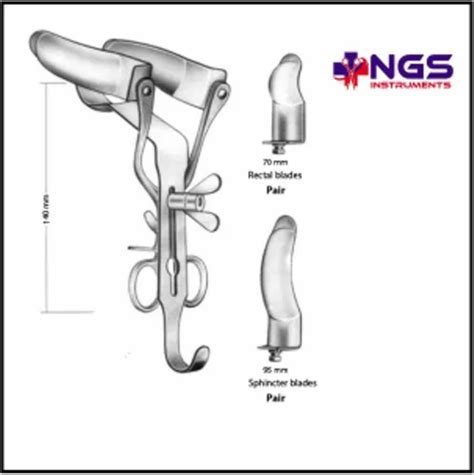 Speculum Stainless Steel Alans Park Anal Retractor For Hospital At Rs Piece In Jalandhar