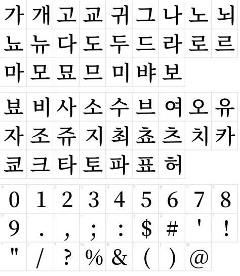 Noto Serif KR Font Download