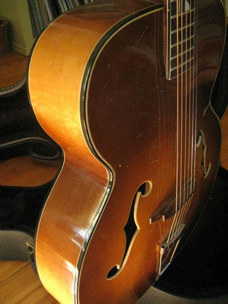 Canadian Vintage Guitar Hunt 1940 S Kay K48 Archtop Acoustic