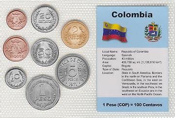 Colombia Coin Sets