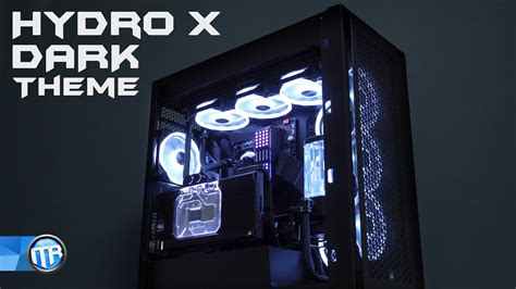 Corsair Hydro X 5000d Black And Rgb Theme Time Lapse Build Youtube