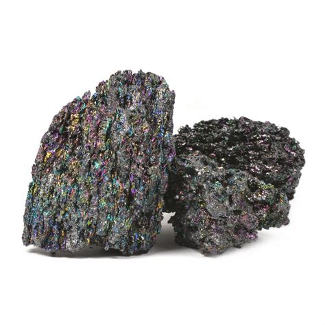 1pc Rainbow Carborundum Silicon Carbide Mineral Crystal