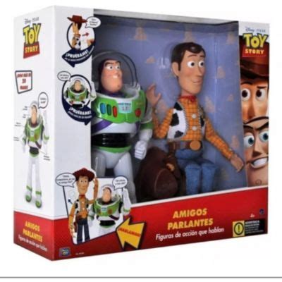 Figuras Que Hablan Woody Y Buzz Lightyear Toy Story Originales GENERICO