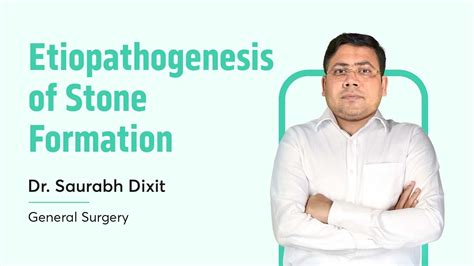 Etiopathogenesis Of Stone Formation Dr Saurabh Dixit General