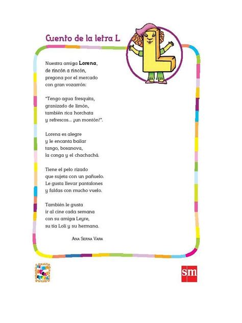 Cuento De La L M S P T D N Letras Del Abecedario La Letra P