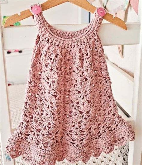 Vestido De Croch Infantil Longo Gr Ficos Receitas E Passo