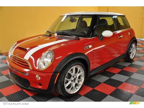 2005 Chili Red Mini Cooper S Hardtop 39149104 Photo 2 Car Color Galleries