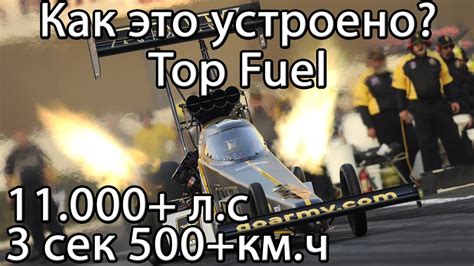 Как устроен самый мощный дрэгстер Top Fuel 11.000 л.с ! - YouTube