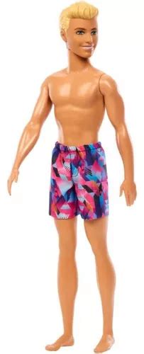 Boneco Ken Da Barbie Bermuda Moda Praia Mattel Frete grátis