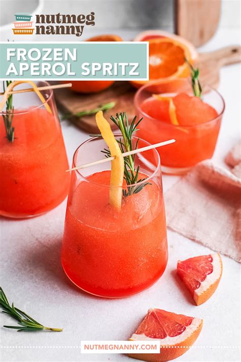 Frozen Aperol Spritz Nutmeg Nanny