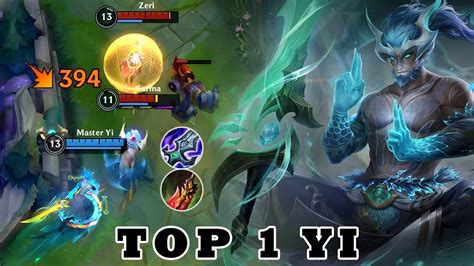 Wild Rift Master Yi Gameplay Top 1 Master Yi Gameplay Rank