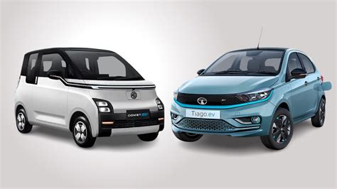 MG Comet EV Vs Tata Tiago EV Variant Wise Pricing Compared HT Auto