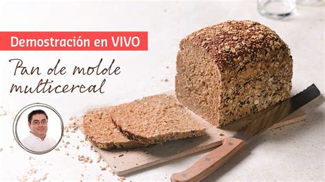 Receta fácil de pan de molde multicereal delicioso y nutritivo