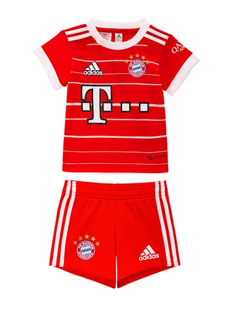 Bebé Kit De Camisetas Home 22 23 Rojo Tienda Fc Bayern Múnich