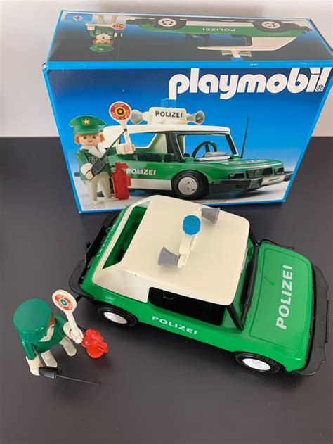 Playmobil Polizeiauto Mit Polizist Vintage Kaufen Auf Ricardo