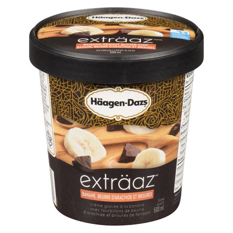 H Agen Dazs Cr Me Glac E Banane Beurre D Arachide Et Brisures Ml