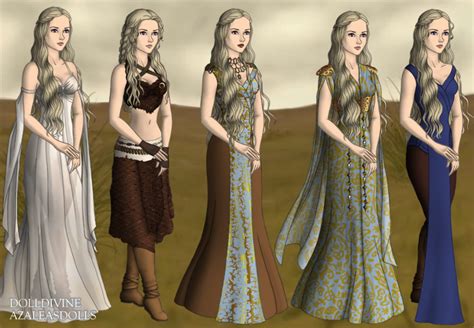 ~Outfits~ Daenerys Targaryen by ZoombieGrrll on DeviantArt