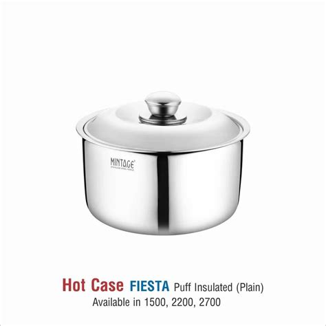 Stainless Steel Hot Case Fiesta Ml For Home At Rs In New Delhi