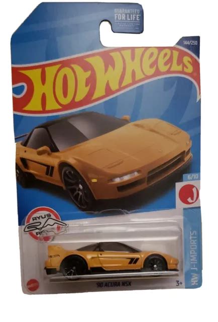 HOT WHEELS 2022 HW J Imports 6 10 90 Acura NSX 144 250 Jaune EUR 3