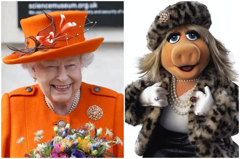 kraljica elizabeta miss piggy | Story