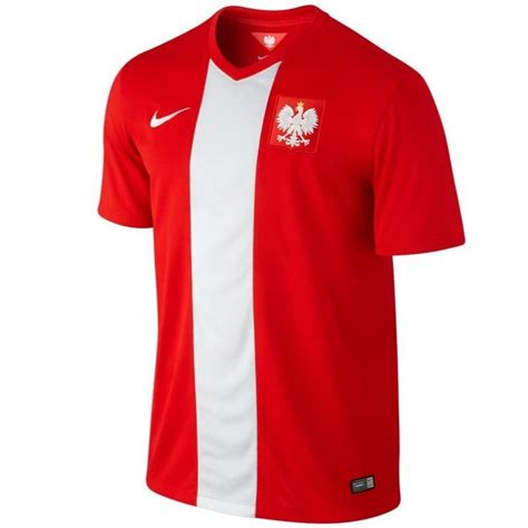 Maillot De Foot Nationale Pologne Exterieur 2014 15 Nike