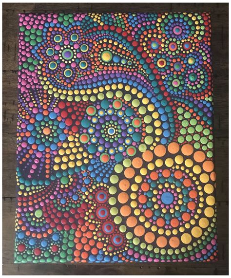 #abstract #dot #painting circles and dots paper scraps and other ...