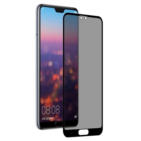 Buy Full Cover Anti Spy Tempered Glass Film For Huawei P20 Pro At Affordable Prices — Free