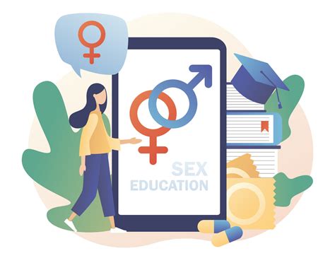 Sexual Educación Aplicación Anticoncepción Y Reproducción Sistema Sexual Salud Lección Para