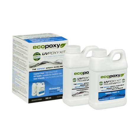 Ecopoxy UVPoxy Epoxy Resin Kit - Heart Woodworks