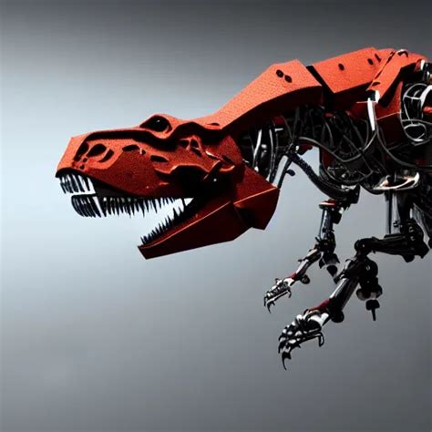 Cyborg T Rex In A Lab Extended Robotic Arms Stable Diffusion Openart