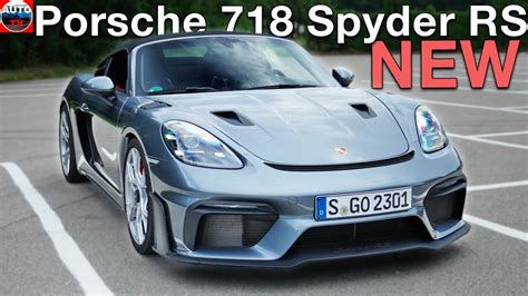 All NEW 2024 Porsche 718 Spyder RS Visual REVIEW Exterior Interior