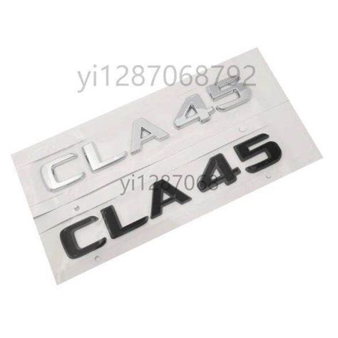 Hot New Matt Black Cla Car Trunk Rear Letters Word Badge Emblem