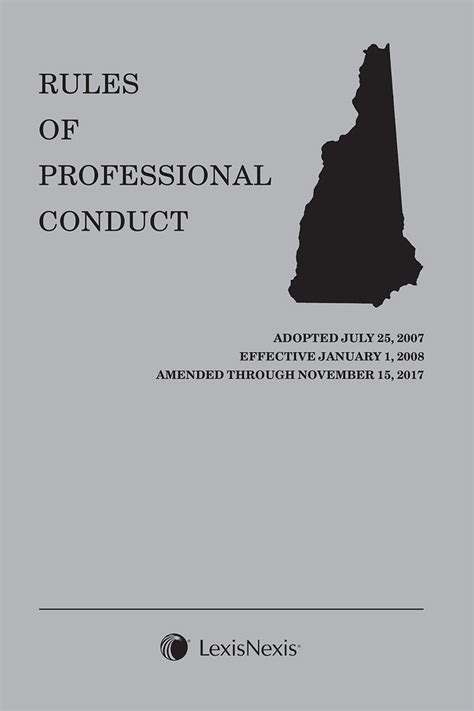 New Hampshire Rules Of Professional Conduct Lexisnexis Store