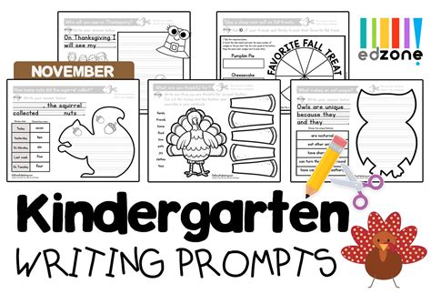 Interactive Guided Writing Prompts For Kindergarten Kindergarten Mom