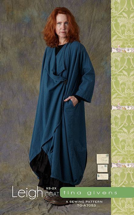 Leigh Coat Duster Pattern By Tina Givens Coat Pattern Sewing