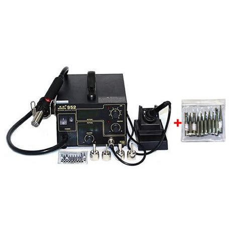 Gordak 952 220V SMD 3in1 Welding Machine Hot Air Solder Rework Station