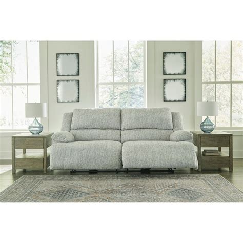 Mcclelland Gray Power Reclining Sofa By Signature Design By Ashley