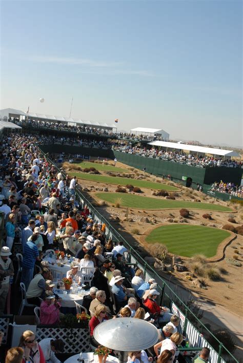 Evolution of the Phoenix Open's iconic 16th hole at TPC Scottsdale