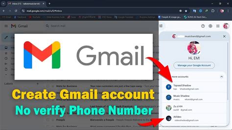 Create Gmail Account Without Phone Number No Phone Number Use Old