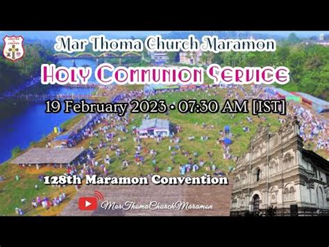 HOLY COMMUNION MARAMON CONVENTION 2023 YouTube