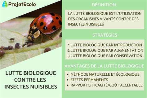 LUTTE BIOLOGIQUE DÉFINITION AVANTAGES INCONVÉNIENTS EXEMPLES