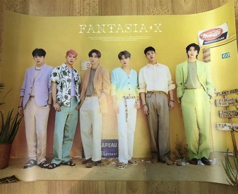 Monsta X Mini Album FANTASIA X Poster Style 1 KR Multimedia