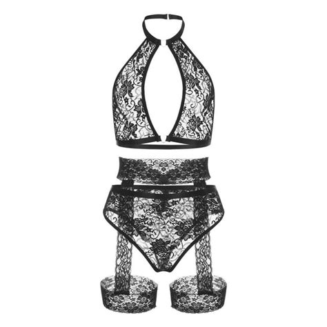 Xmmswdla Lingerie For Women Sexy New Sexy Fashion Lace Lingerie Underwear Sleepwear Steel Ring