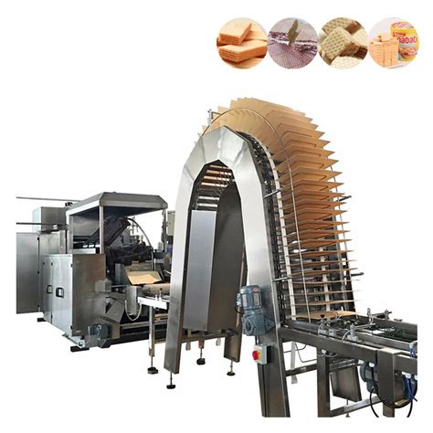 Factory Complete Automatic Flat Wafer Biscuit Making Machine Processing